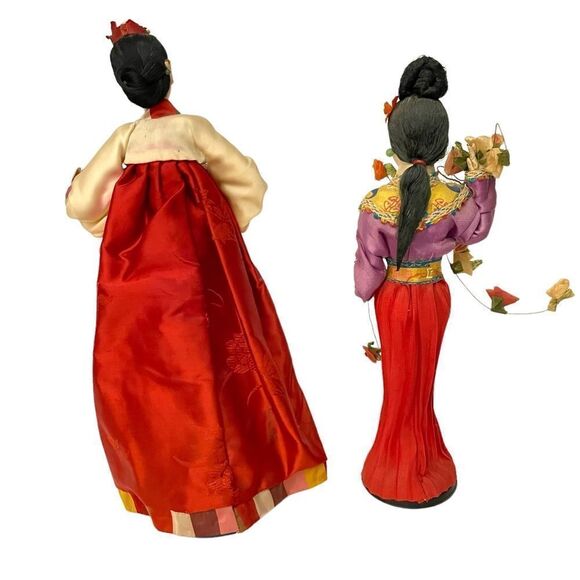Vintage Asian Chinese Dolls - Picture 4 of 9